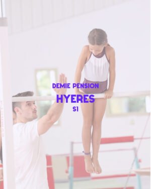 Préinscription stage Hyères 13 au 18 juillet 2026 - Demi pension